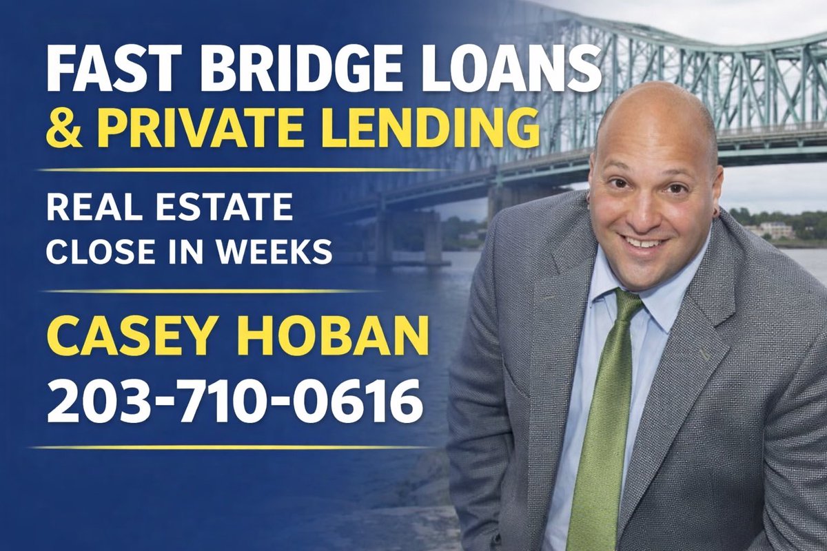 Closed Deals  💰
Biz Lines of Credit &amp; Bridges
1. New Commercial Construct 🪏Ct
2. Apartment buy Mass 
3. Hotel Acquisition  Kansas 
4. Develop Multi  Chicago
5. Luxury Home Fix &amp; flip Newport RI
6. Single Family rental Boca 
7. Hotel Renovation Napa Ca
8.$900k Line of Credit Biz