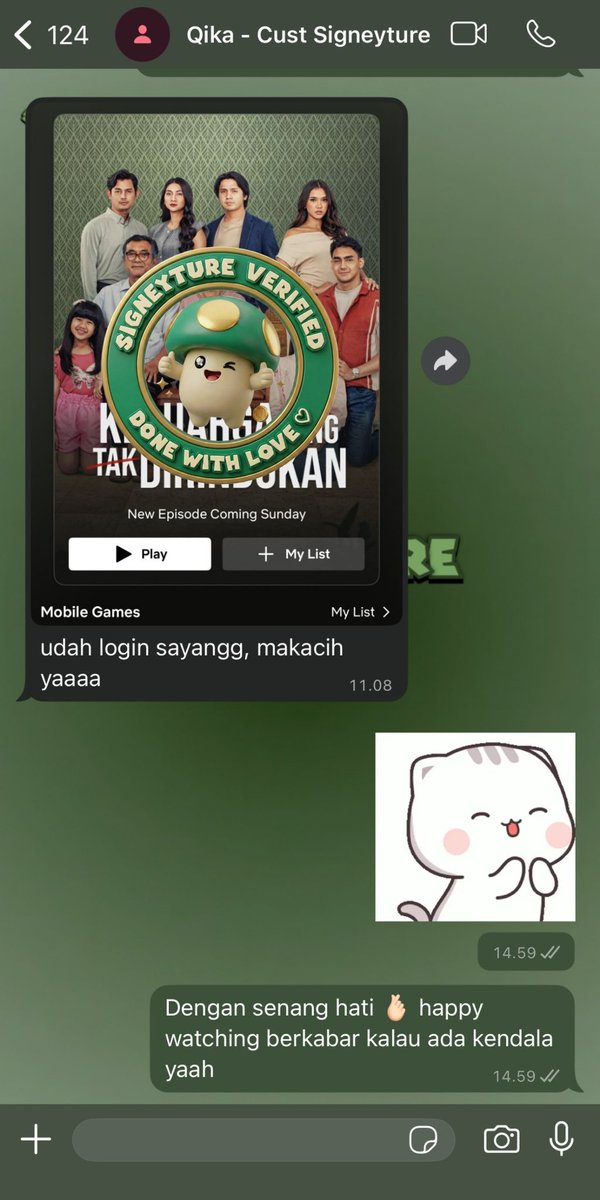 Ney☀︎jual netflix murah, jasa amora, cek gtc Rp900 tweet media