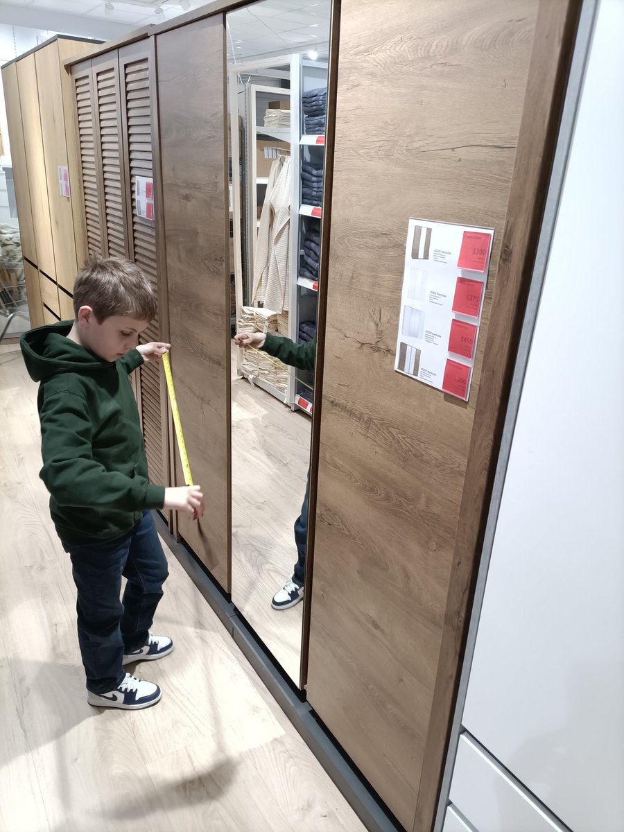 We were left unattended. So went wardrobe buying.