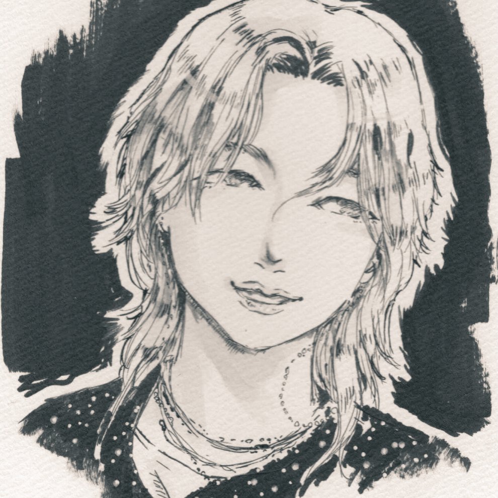 Dq10Otohime's tweet photo. 昨日BNetflixのTSカムバックを見て一番驚いたのは
「ちょ……長髪いいじゃないの!」と思ったことです
彼の天使の様な表情は本当に難しい💦
そもそも私は表情を描くのが苦手だ💦
#イラスト #落書き #OTOE
#ボールペン画
#BTS #カムバック #ジミンちゃん #jimin https://t.co/nCs89TSqaF