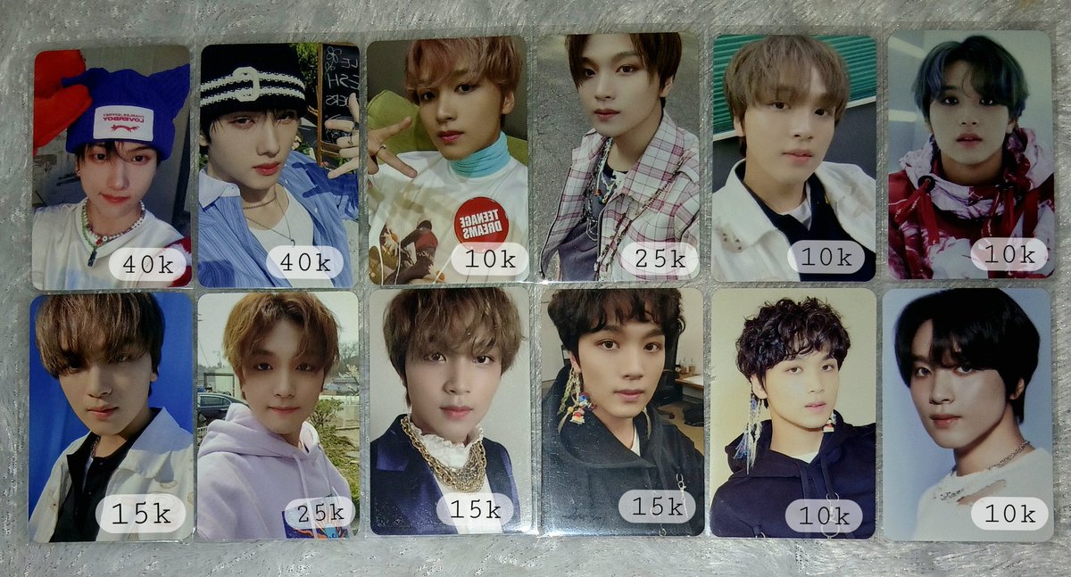 (🛒) WTS : want to sell photocard INA

ꫂ᭪݁ NCT 127, NCT DREAM, WAYV, NCT WISH, RIIZE 
☑ incl all
☑ co 🍊

wts wtb wtt pc jaehyun yangyang hendery renjun yushi ryo jisung doyoung jeno wonbin jungwoo sungchan ten kun mark haechan chenle