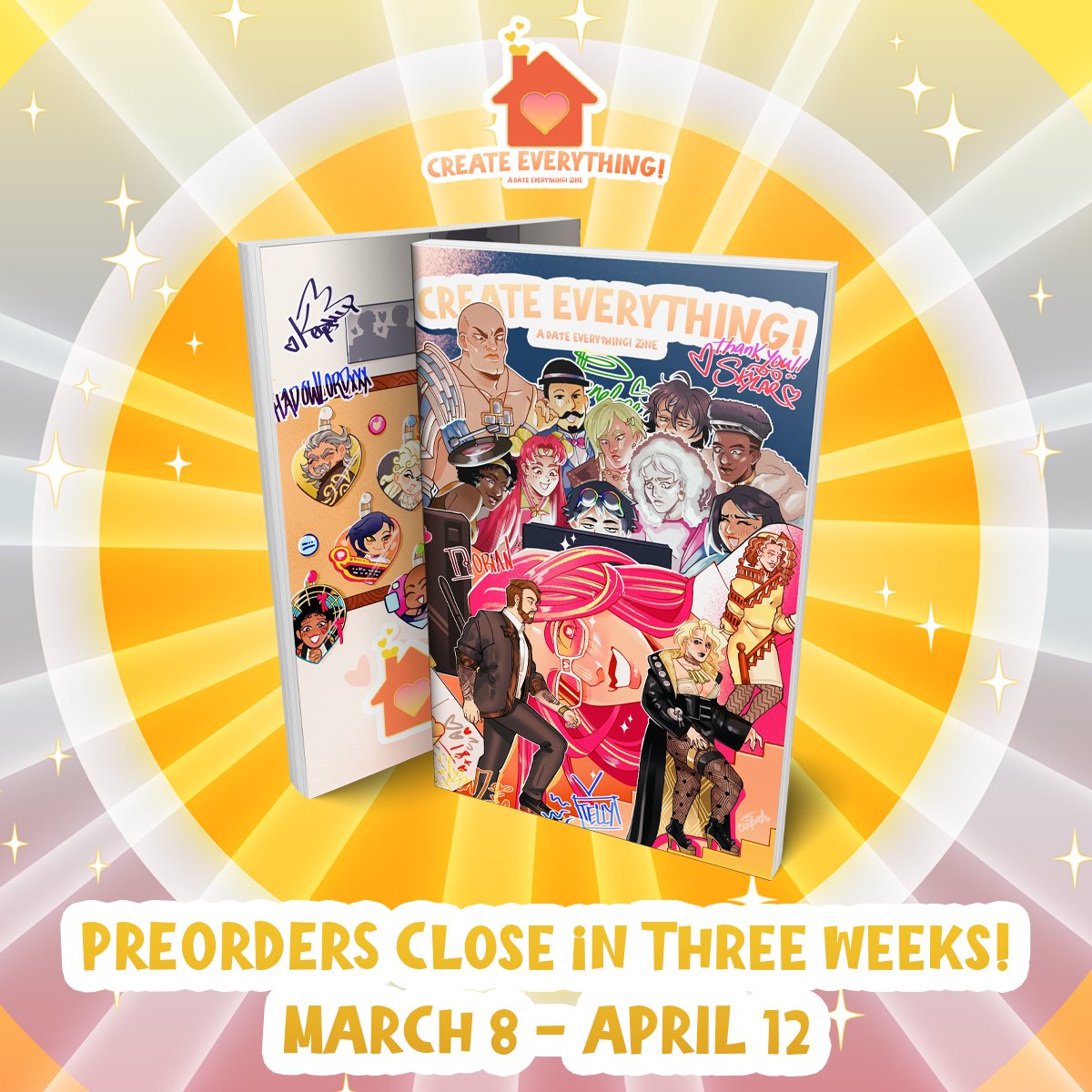 Create Everything! A Date Everything! Fanzine tweet media