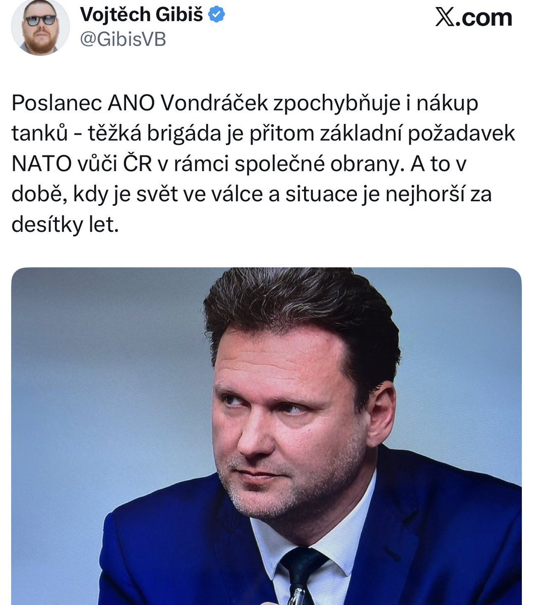 Tomáš Zdechovský tweet media