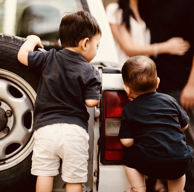 Had to get the car maintained, so my husband rented a big pickup truck “for the boys” (and him) to play with.
Now he just has to come up with a reason to buy all the wood from Lowe’s 😂🛻🔨 #MomLife #MarriageHumor #FamilyFirst