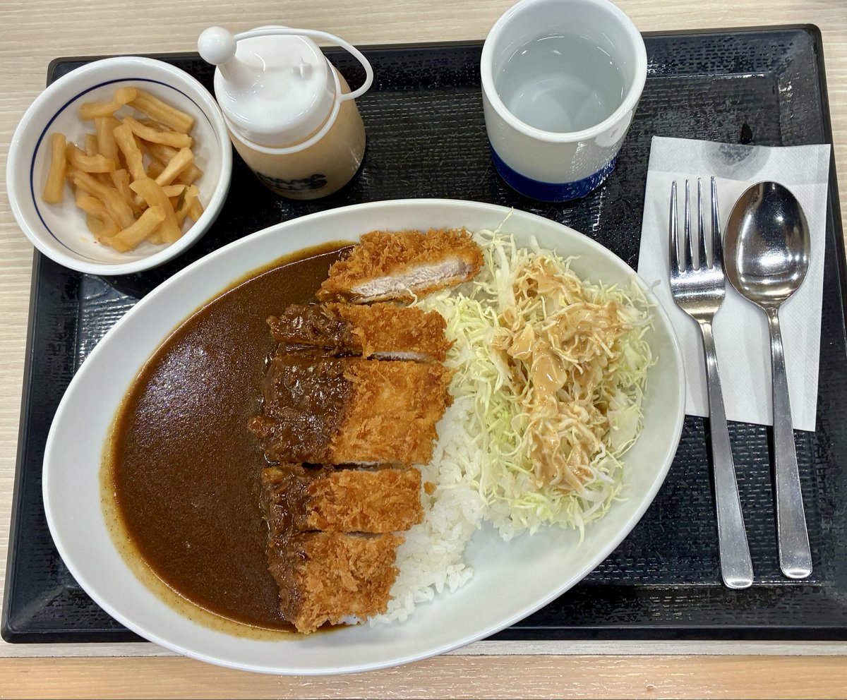 キャベツ付きカツカレーほんと好き
来日アーティストに食べさせて流行らせたい！