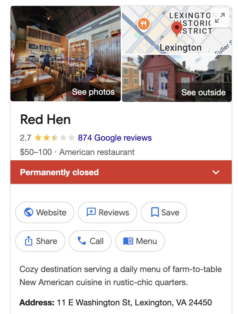 termc1's tweet photo. @MerMaid15882072 @mymomcare Let the #BoycottTheCroissanterie campaign begin! It sucks, anyway, per TripAdvisor. Send this place the same way as the now-defunct #RedHen restaurant in Lexington, Virginia. -- -- -- #FAFO #GoWokeGoBroke https://t.co/6ceow6eYeb