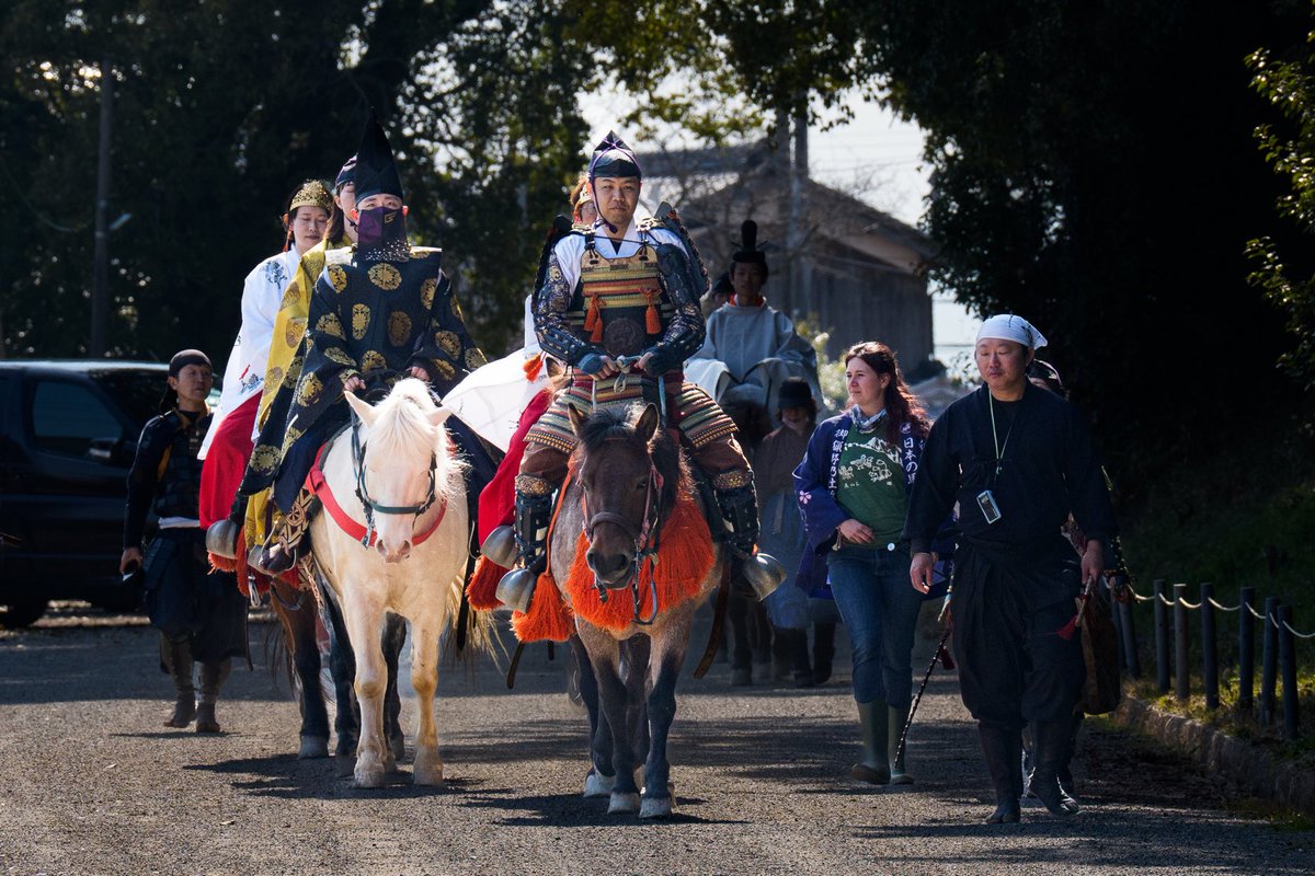 甲冑装束騎乗会 tweet media