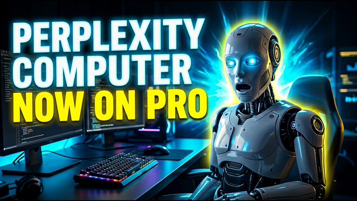 Perplexity Computer Is Now On Pro Plan | Here Is What They Are Not Telling You
youtu.be/CtH7L5bwmu8