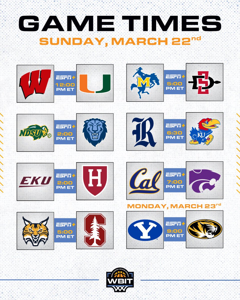 Women’s Basketball Invitation Tournament tweet media