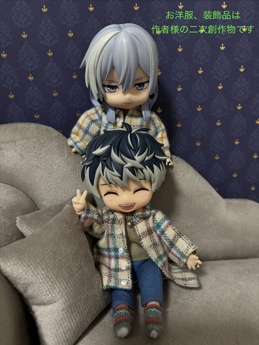 どーるくんに
アクセサリーです！
お洒落さんに大変身です！
首元と、足元にぜひご注目ください♡

COLORFUL SPACE様
( <a href="/_colorfulspace_/">COLORFUL SPACE</a> )より
ネックレスと、靴下です！
なかなか決められない私に、丁寧にご対応くださり嬉しかったです！また伺います！
この度はありがとうございました！！