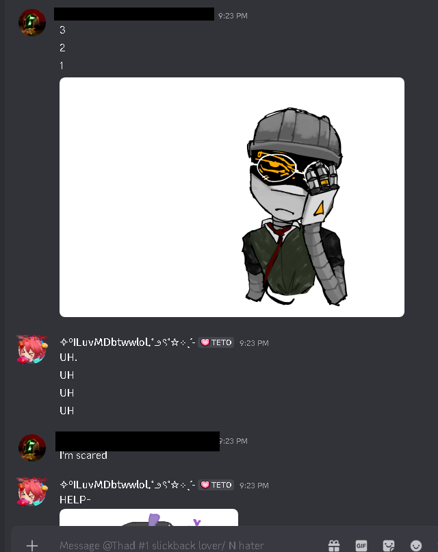 IDKLOLXD_02's tweet photo. I did this trend with my friend and uh.... yeah. PLEASE DON'T BULLY ME FOR THIS 😭✌️💔 #UziDoorman #Teacher #teachermurderdrones #uzimurderdrones https://t.co/9Degz2kGo3