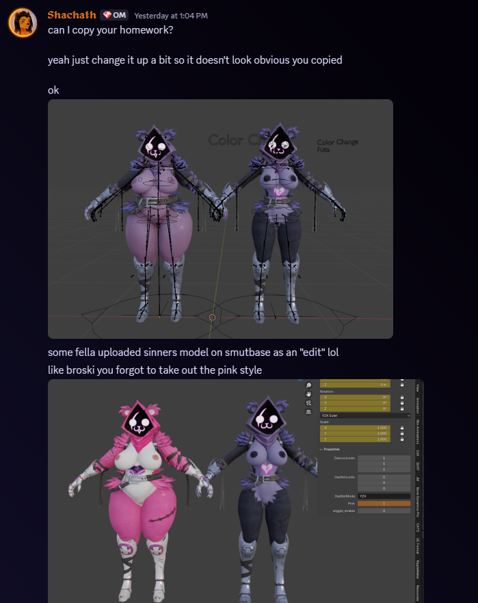 Shachath3D🔞 tweet media