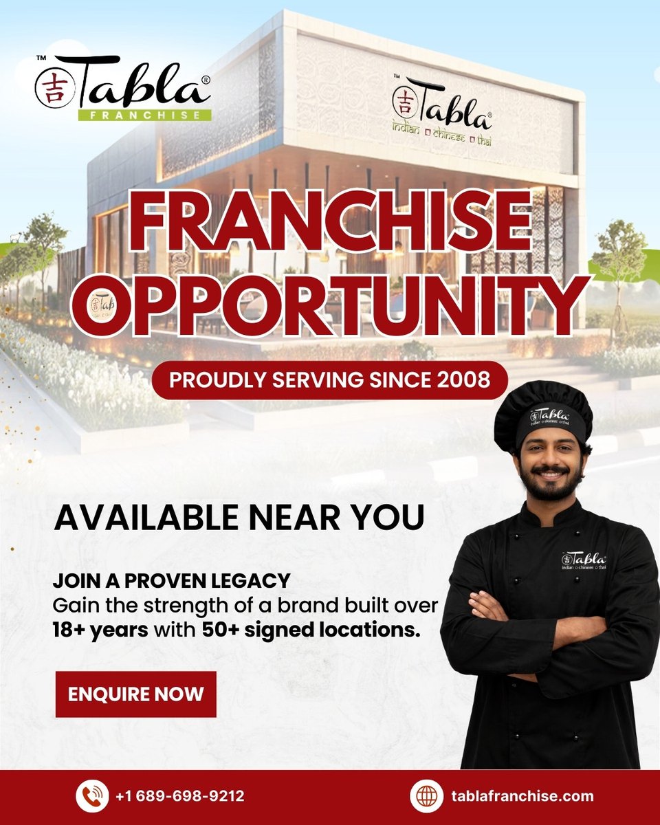 🚀 Ready to be part of a proven success story?

Tabla is expanding, and we want YOU to join our growing family! 
💼 Join a proven legacy.
📞 Enquire now: +1 689-698-9212
