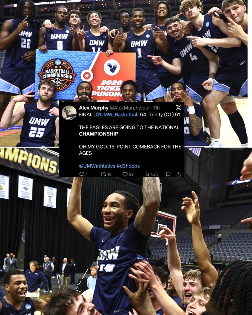 UMW Basketball tweet media