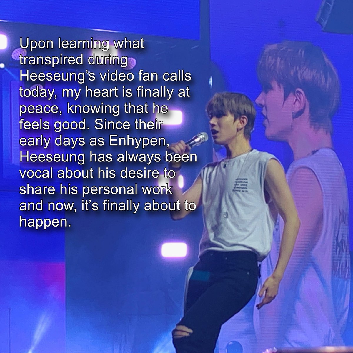 WarriorHaNi's tweet photo. Count on me #Heeseung #Enhypen @ENHYPEN_members  @ENHYPEN https://t.co/uuhjqE8CFY