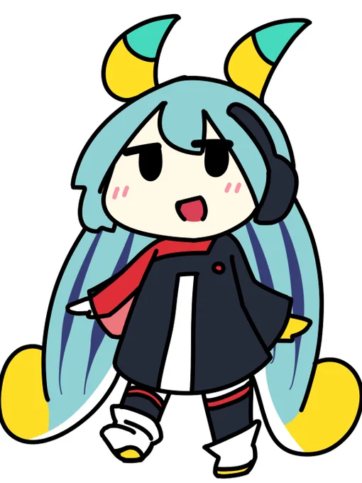 #1日1絵チャレンジ ポケミクライブすごく良かったの図