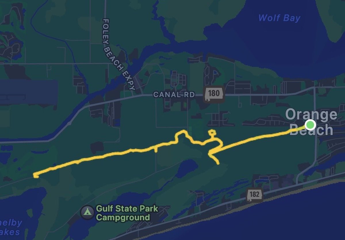 MarcD_Anderson's tweet photo. Beautiful morning for a long run on the Backcountry Trail. It’s a gem on the Alabama coast. It’s in the running to defend its title as the nation’s best trail in USA Today’s 10Best Readers’ choice awards. Vote daily until April 6th at https://t.co/MDJAk4VI4P. @spann https://t.co/nrZukyRBuJ