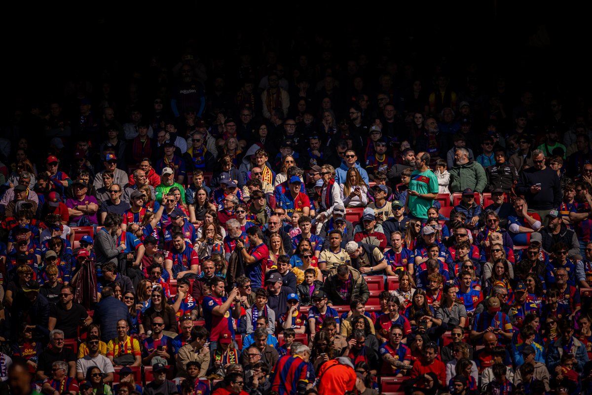 56,812 culers at Spotify Camp Nou! 👏💙❤️