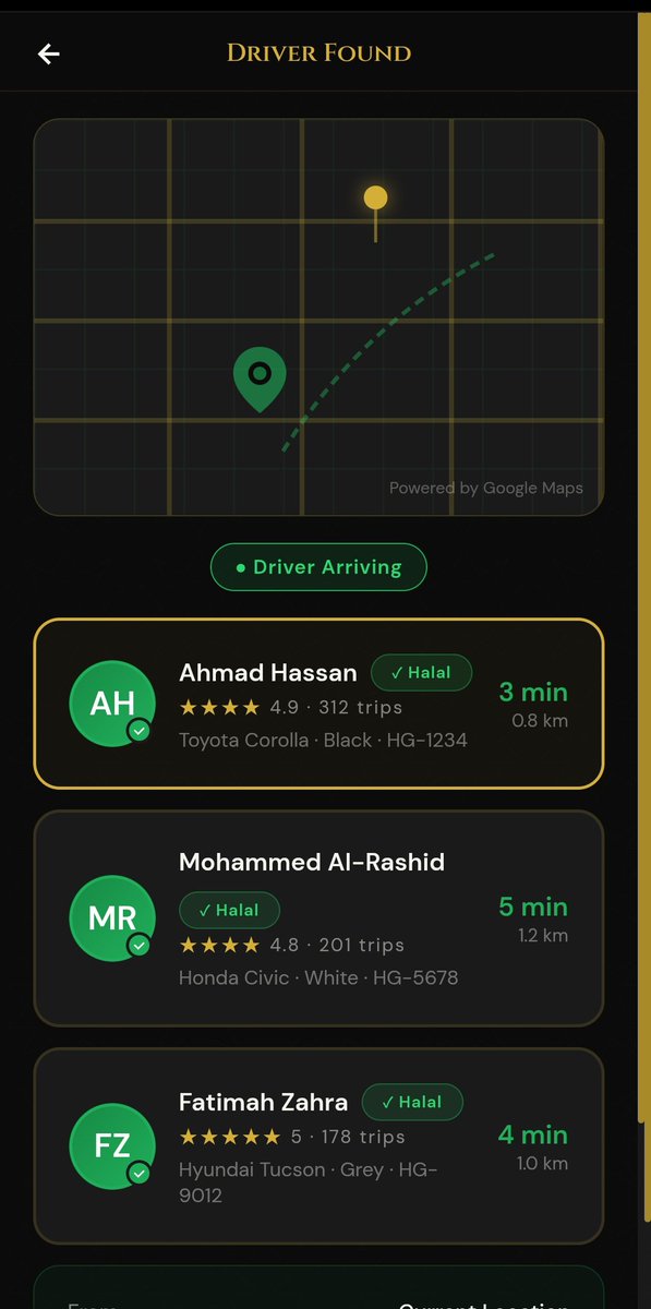 HalalGo Faith-Aligned Global Transport App tweet media