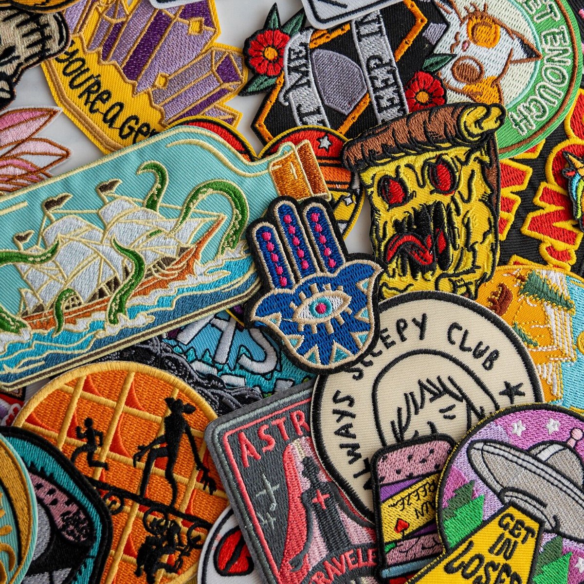 Stitch Your Uniqueness, Custom Patches For Every Vibe. https://t.co ...