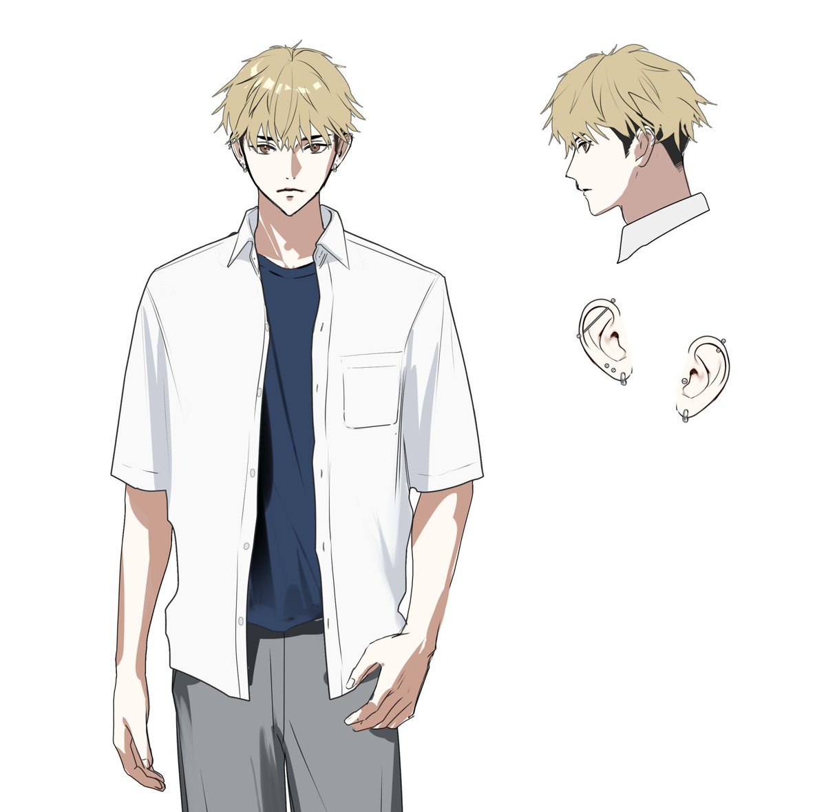 ガキが一人、決まった。チャラついた、高ガキだ。何だ？その態度は、という言葉が似合い過ぎる。 お声は佐倉亮様
<a href="/ryo0805sakura/">ryo/佐倉亮</a>
令和寸前くらいのヤンキーっぽさ最高な です！もう、絶対亮さん向き顔 ここにピアス開けるの怖いよ～やろうとしてやめたやつや　來住さんデザインに狂いは、ない