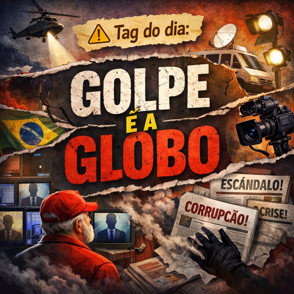 LutaDeClassesBR's tweet image. GOLPE É A GLOBO

#Pigs
