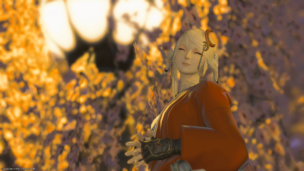 イイ感じに和服で撮れたぁ
#FF14SS
#FF14
