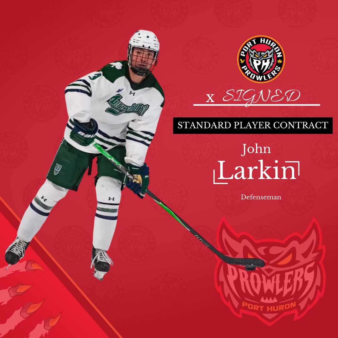PHProwlers's tweet photo. Sunday signing! We've added NCAA DI defenseman John Larkin! Read all about him at the link below #ScratchEmUp

https://t.co/VKwY22HLdg https://t.co/2gJnVj0DNn