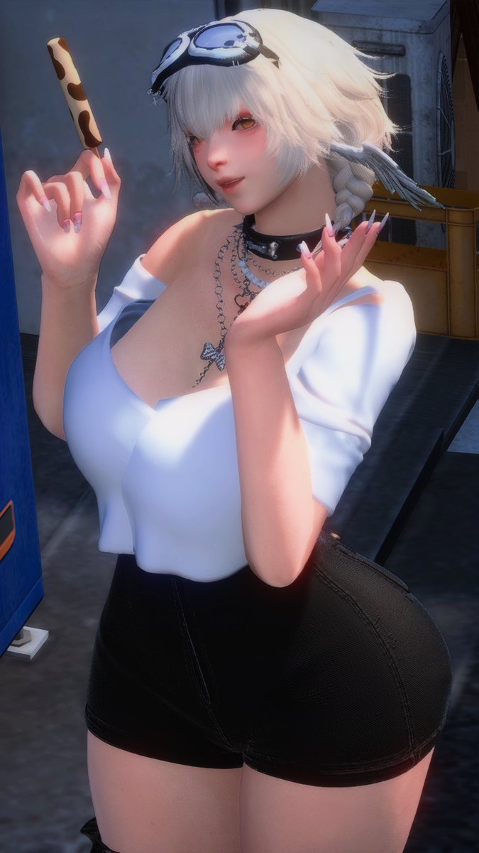 I’m not giving it to you for free, Hah… now, rest your chin right here,   on my hand~ 😈

(old pic)