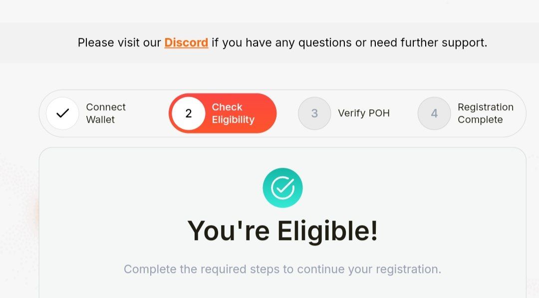 A few days ago, when the <a href="/PerleLabs/">Perle Labs</a> checker came out, I went to check and it said "You are not eligible." 

Then there was a form that I filled out. I checked last night and saw that it said "Eligible." 

If you filled out the form, be sure to check again.

Why do organizations