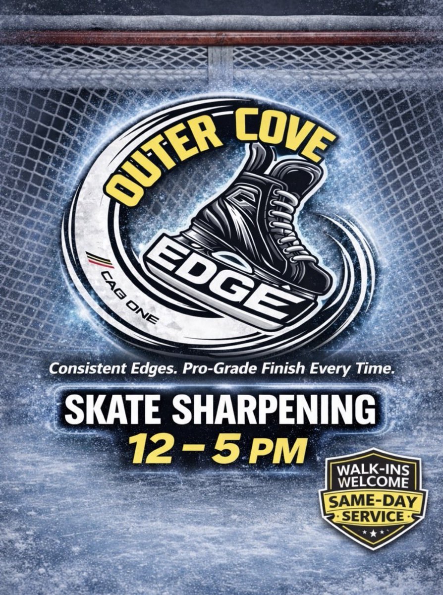 Outer Cove Edge Skate Sharpening tweet media
