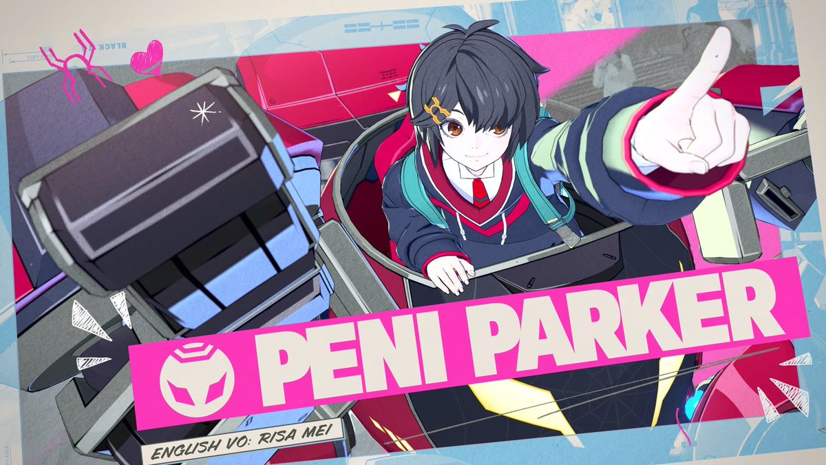 Peni Parker🕷️ 🦔💙 (Real) Marvel Tōkon Hype tweet media