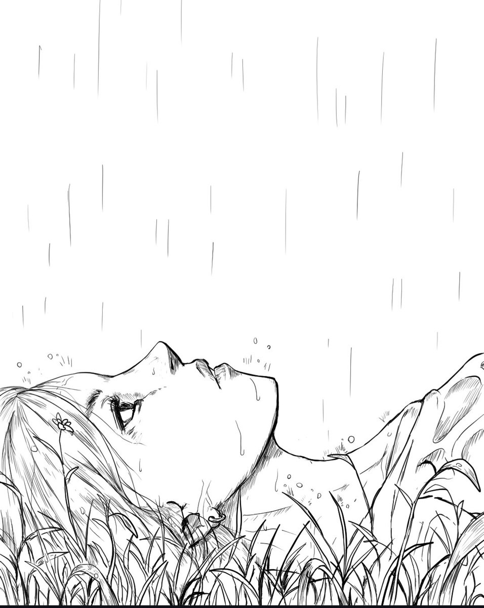 Ochansub's tweet photo. 特に理由はないですが
雨の日っぽいのを描きました。

変化に対応するのは難しいけど
生きていくうえで必要なこと。
当たり前って大変だ。

#イラ��ト#illustration#デジタルイラスト#digitalart#女性#girl#雨#rain#art https://t.co/1j5MK5p2jD