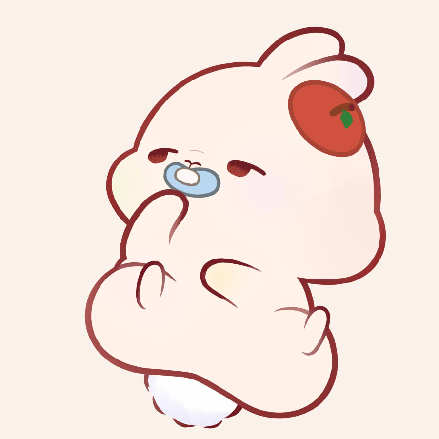 こんにちワッフル！
みんなの最推し、うさこでつ😘

ちびまうが暇そうにしてたからお話しようと思って
たくさん話してたらおしゃぶり口につっこまれちまったんご🤔
これは・・・構ったお礼かもぉ！
うさこってばめちゃいいお姉ちゃんしてるんご😏✨
にしてもおしゃぶり悪くねんご・・・