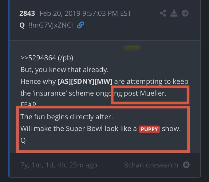 Liberty20278817's tweet image. Somehow I forgot that one of my favorite drops included Mueller. If Mueller was the blockade to [SDNY], people literally have no idea what is about to be unleashed.