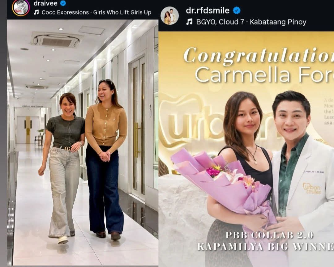Lella for AiveeClinic and UrbanSmile, same sila ng kuya 

#Lella