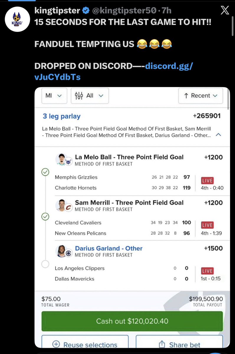 Tadpole Sports Betting tweet media