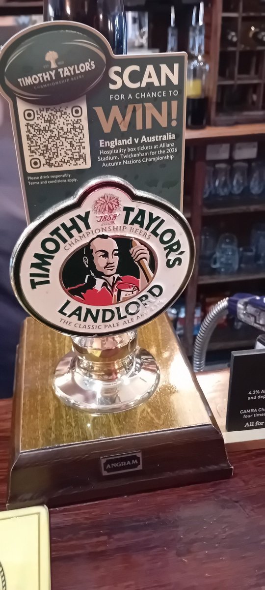 WhiteRoseOnTour's tweet image. Hey @TimothyTaylors, you can add Milton's Tap in Buxton to the list of Landlord stockists

Its apparently always on handpump

#Landlord #Beer #TimothyTaylor