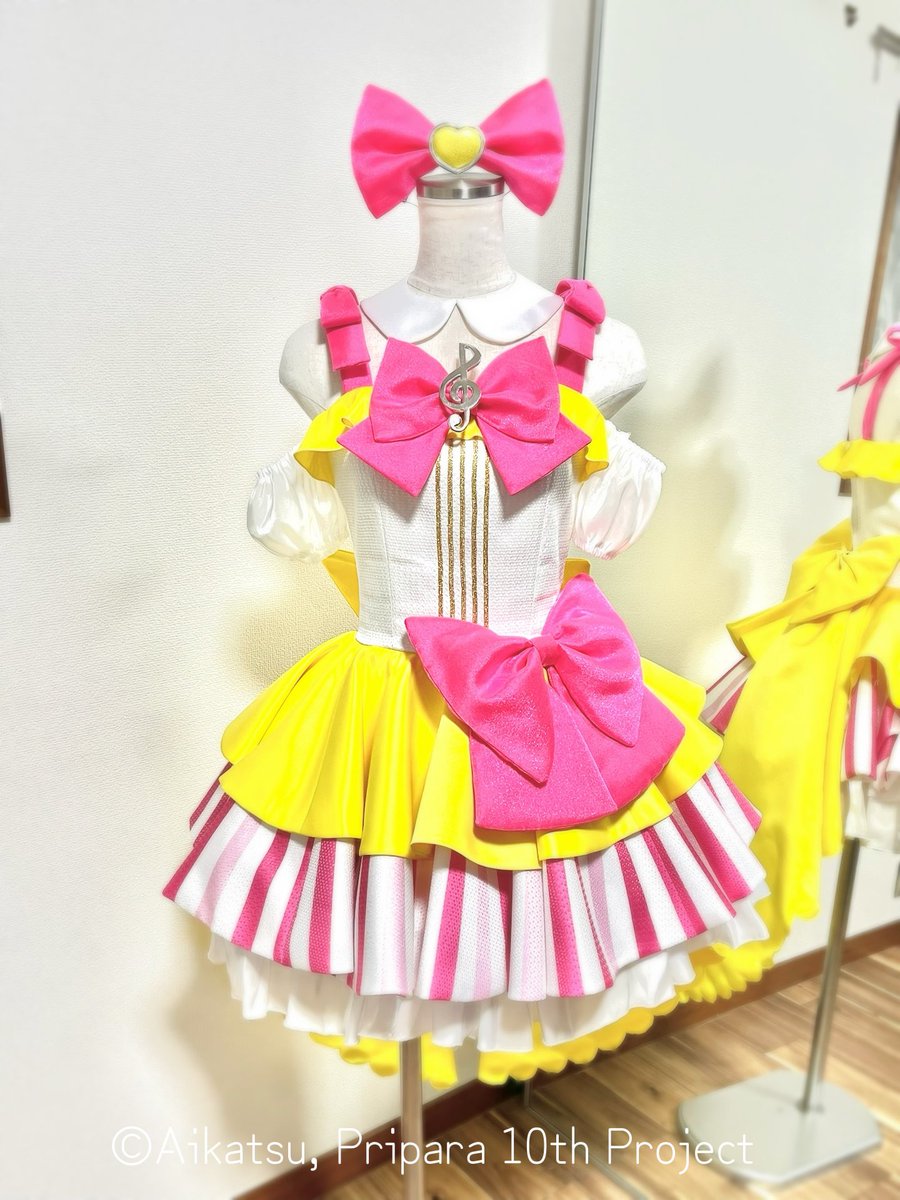 本日、日本工学院アリーナにてアイカツ!とプリパラの合同ライブ

AIKATSU! × PRIPARA THE LIVE -Miraculous Stage!-

でした！
制作衣装は

らぁら/ドリームパレードプリンセスコーデ
みれぃ/スタースプラッシュマリンコーデ
らぁら/トゥインクルリボンサイリウムコーデ