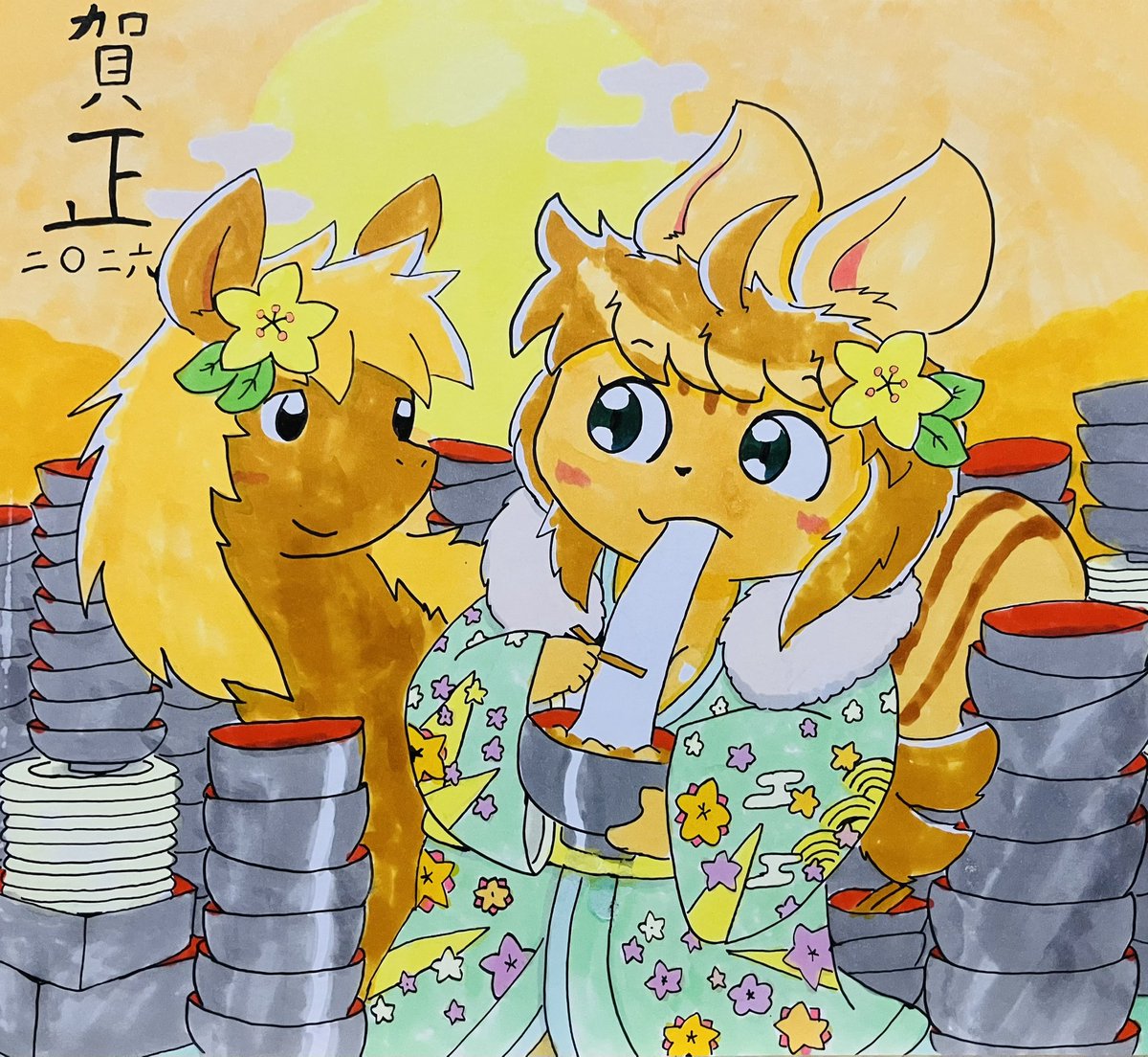 牙無@休止中 tweet media