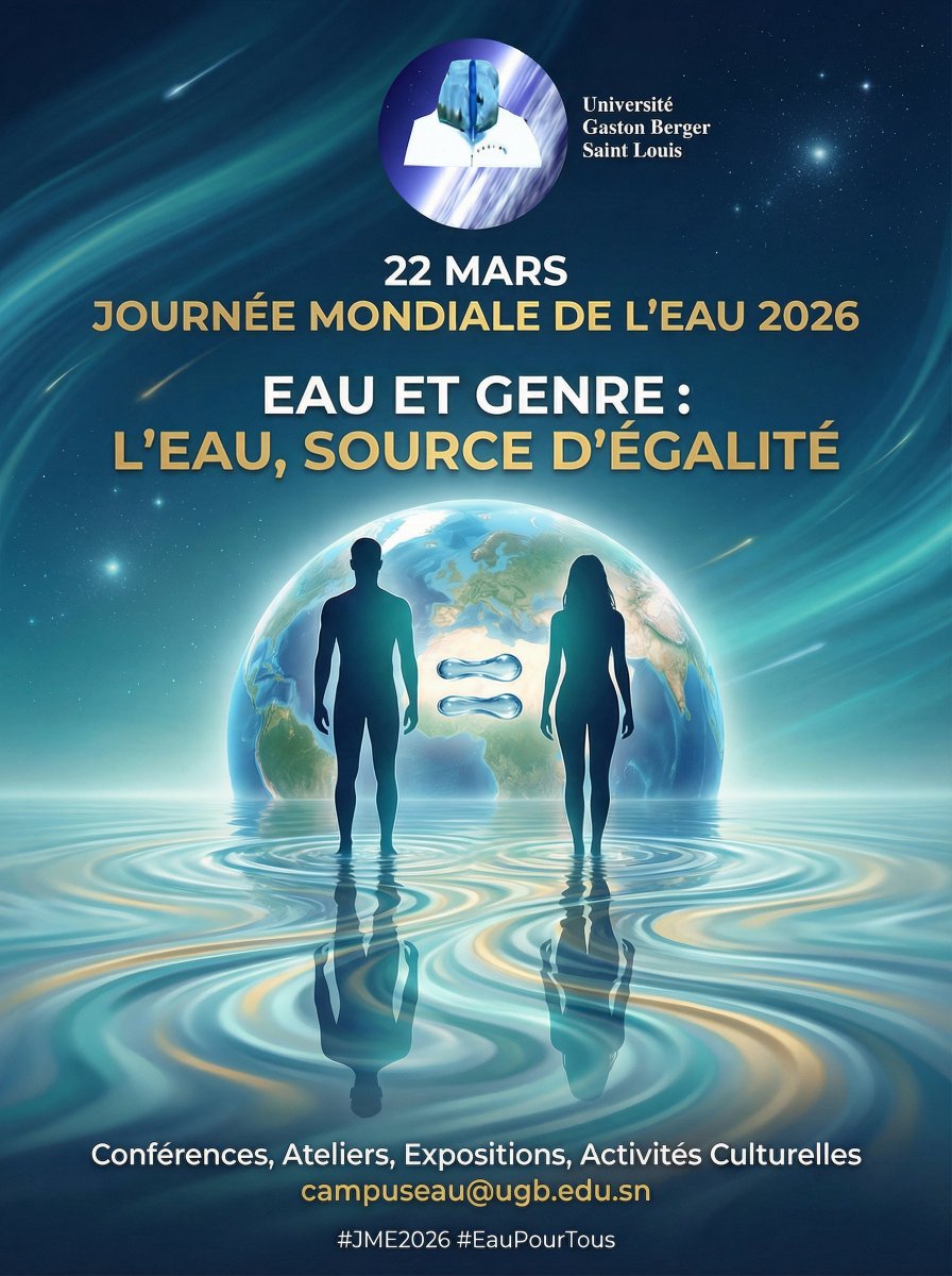 campus_eau's tweet photo. 💧 #JournéeMondialeDeLEau 2026
Thème : Eau et genre : l’eau, source d’égalité
Former aux enjeux de l’eau, c’est aussi former à l’égalité.

👉 Le Campus Eau s’engage pour des compétences inclusives au service d’une gestion durable.

#EauEtGenre #Education #CampusEau https://t.co/LDj6l9whNr