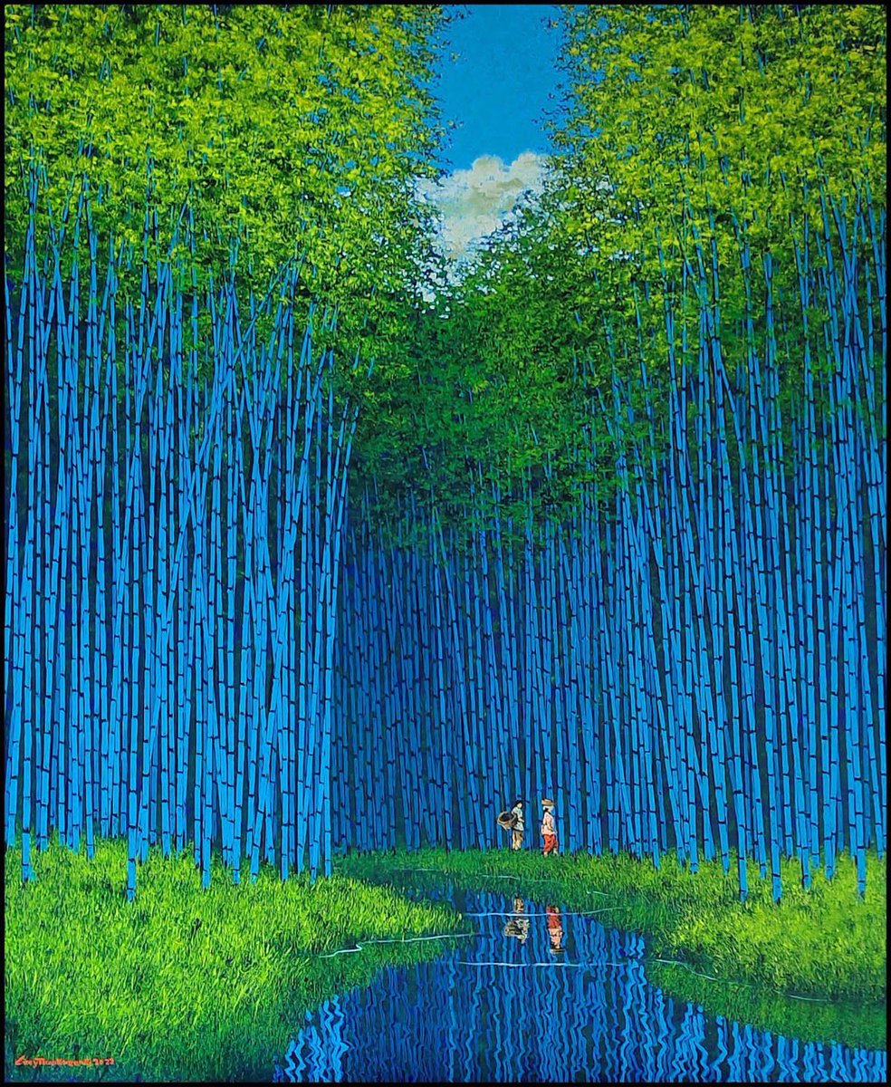 Gitana1369877's tweet photo. • "The sky is not the limit. Your imagination is." — Haruki Murakami
Art by Choy Moo Keong https://t.co/FUNWs1Rp5e