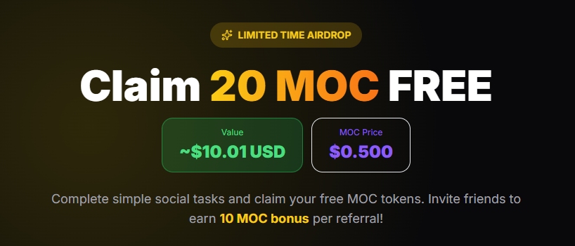 MOC Blockchain tweet media