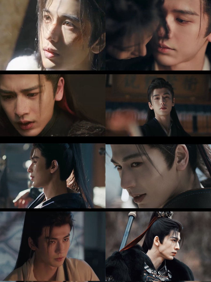 ElenahJu's tweet photo. This will go down as #ZhangLinghe's representative work in costume dramas. Everyone nailed it from the makeup team, wig team, costume team, lighting team to the director. And of course, ZLH himself. 

#ChasingJade #PursuitOfJade https://t.co/wMfCGpQr50
