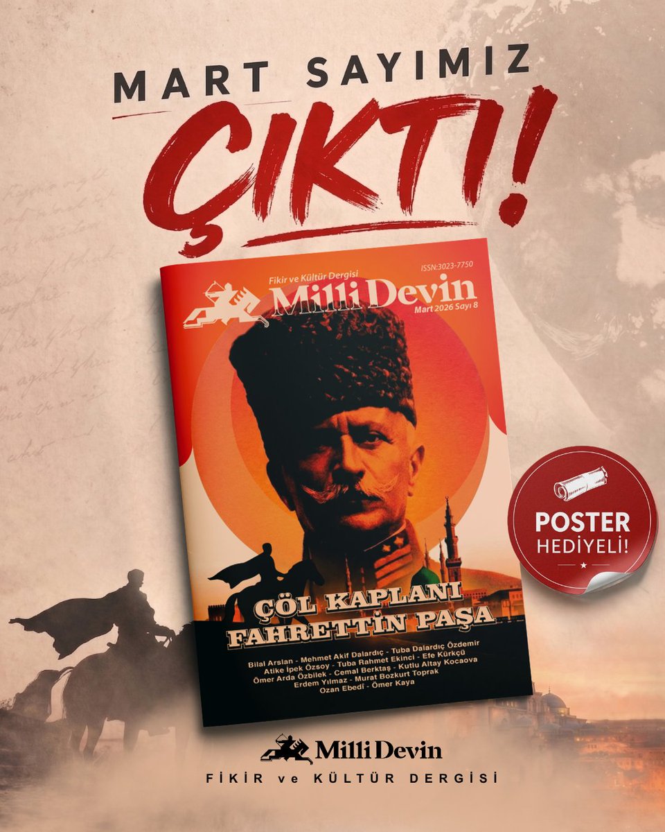 Milli Devin Dergisi tweet media