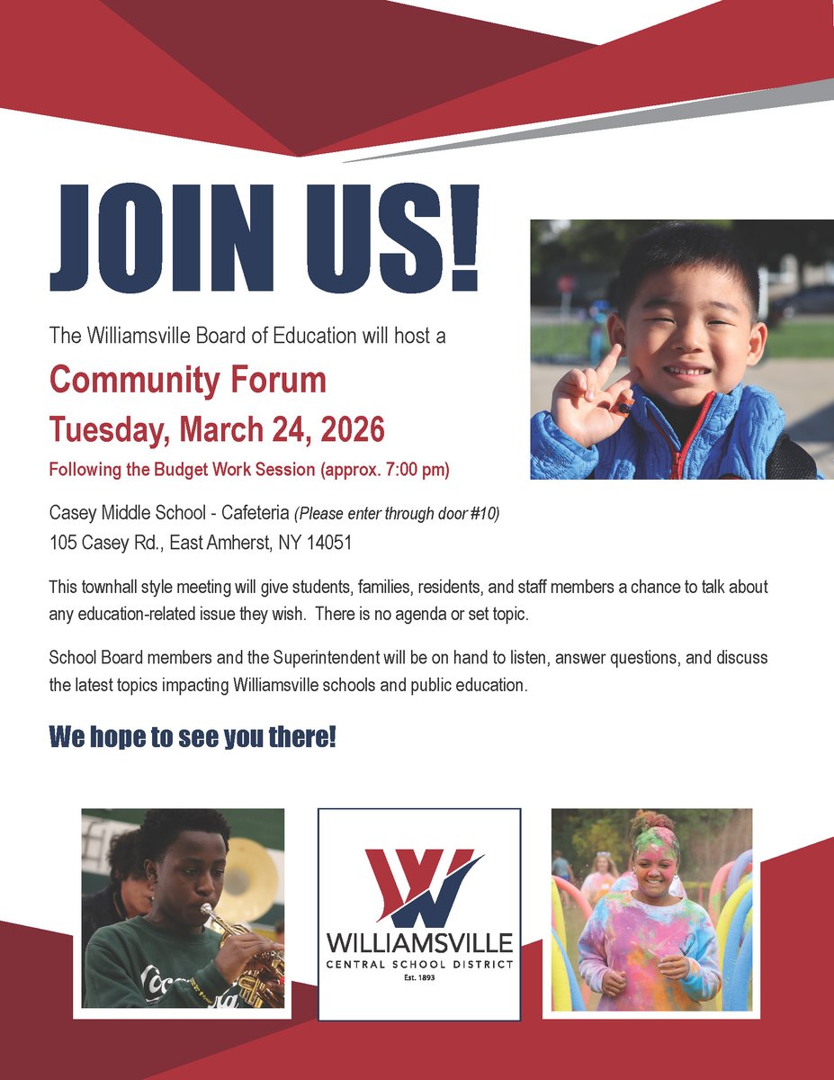 Williamsville CSD tweet media