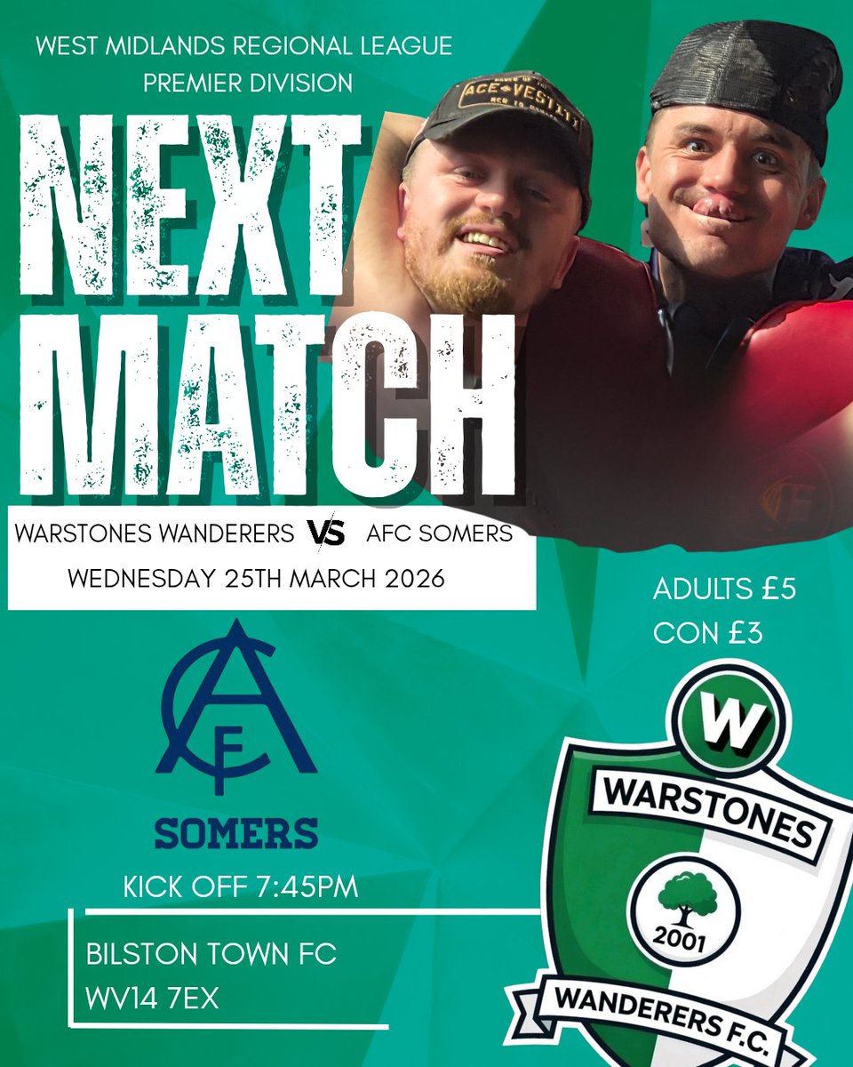 Warstones Wanderers Football Club tweet media