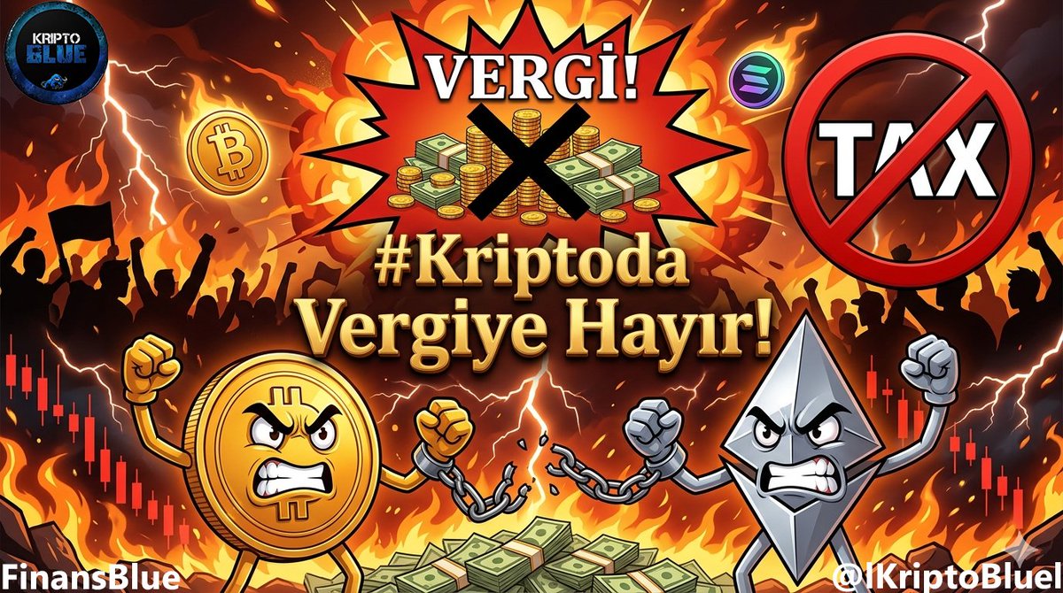 🚫KRIPTO'DA VERGİYE HAYIR!!

Son 5 yılda 2 milyon dolar civarı kayıp yaşadım. Bugün içeride kalan bakiyem 300 bin doların bile altında.

Şimdi çıkmış “vergi” diyorsunuz.
Neye göre, kimden, hangi kazançtan?
Ben zarar ederken ortada olmayan sistem, iş kazanca gelince mi ortak