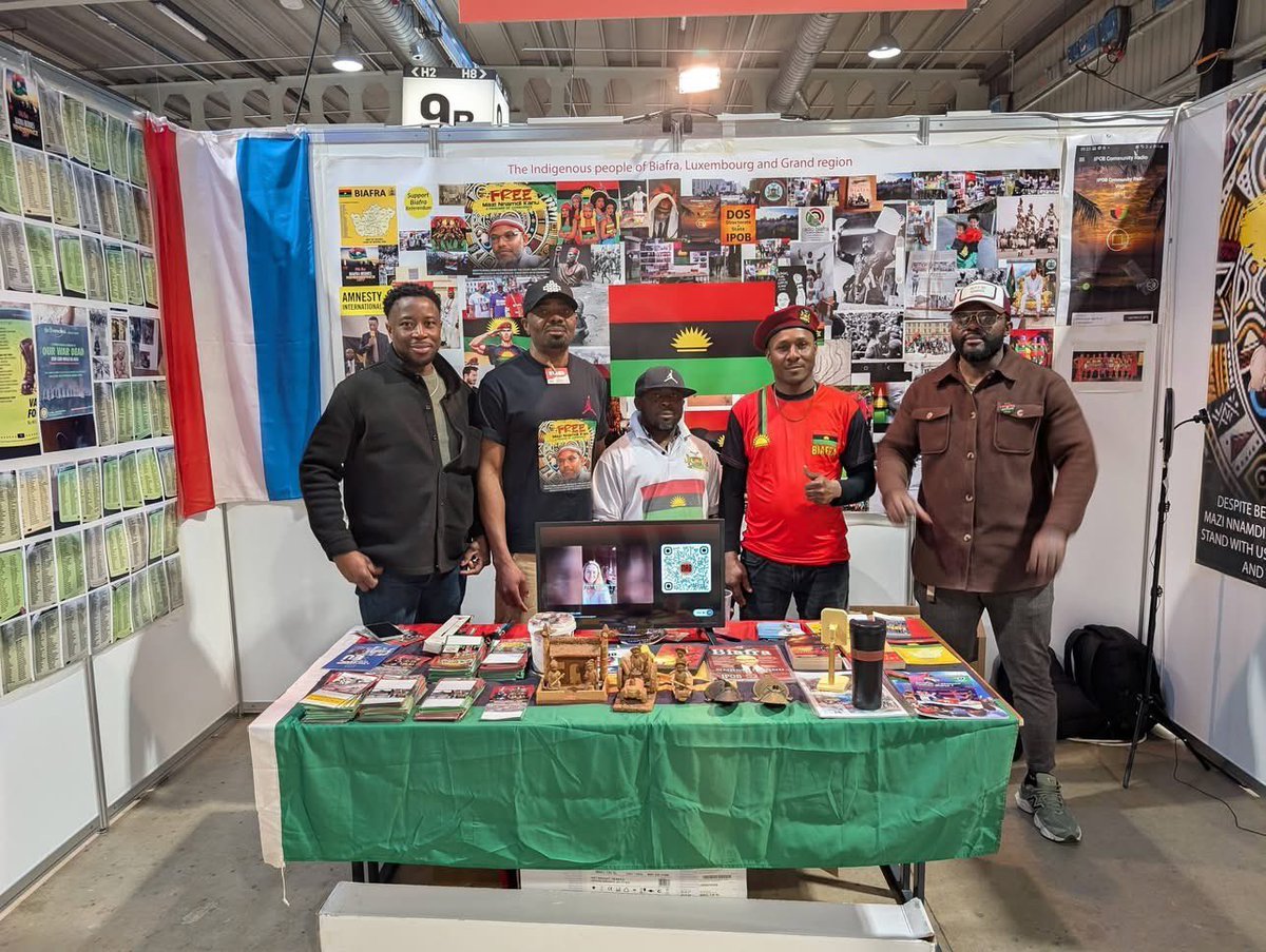 #BIAFRA stand yesterday in Luxembourg festival culture and immigration.
Represented  and coordinated by IPOB Luxembourg .

Report from  BTVEurope Media personnel. Biafrachild Nwachineke
<a href="/real_IpobDOS/">Directorate Of State (DOS)</a> 
<a href="/real_DOS_Press/">DOS Press Secretary</a> 
<a href="/radiobiafralive/">Radio Biafra</a> 
<a href="/ChinasaNworu/">Chinasa Nworu</a> 
<a href="/HouseForeignGOP/">House Foreign Affairs Committee Majority</a> <a href="/CGTNEurope/">CGTN Europe</a>