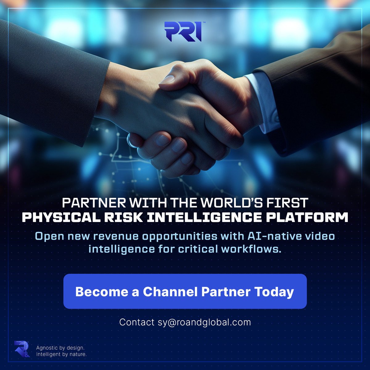 RoAnd_AI's tweet photo. Partner with the World’s First Physical Risk Intelligence™ Platform

Traditional models were built for observation.
The future belongs to intelligence.

Ro&® transforms video into structured, audit-ready intelligence that supports governance, compliance, and operational oversight.

If your model is still built around time, guards, or hardware alone
you may be leaving new revenue opportunities on the table.

The next evolution is already here.

Become a Channel Partner
sy@roandglobal.com

#PhysicalRiskIntelligence #RoAnd #Governance #RiskManagement #Compliance #AuditAndRisk #OperationalExcellence #EnterpriseLeadership #VideoIntelligence #ChannelPartners #FutureOfWork